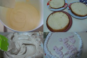 Desert tort cu lalele