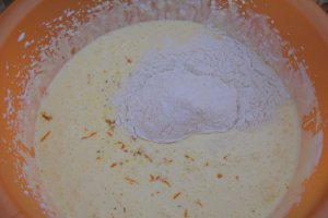 Desert chec cu dulceata de dovlecei