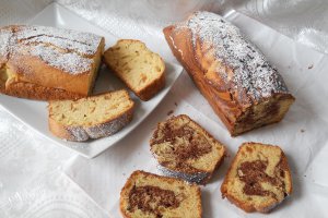 Desert chec cu dulceata de dovlecei