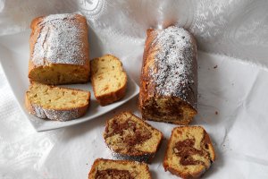 Desert chec cu dulceata de dovlecei