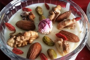 Desert crema de lapte orientala / Mhallabiye (Siria)