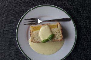 Desert prajitura intoarsa cu ananas