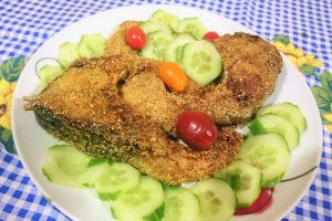 Crap crocant-picant  cu garam marsala