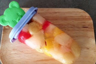 Inghetata pentru copii cu fructe si ceai verde