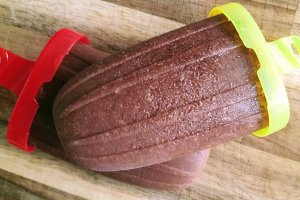 Inghetata pentru copii - cu banane, cacao si cocos