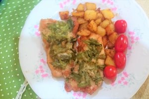 Felii de pui cu fasole verde