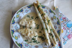 Piept de pui cu sos de smantana si muștar