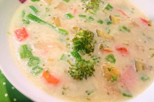 Supa  cu  broccolini