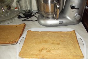 Desert prajitura cu crema de lamaie