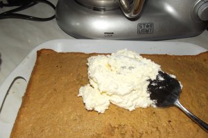 Desert prajitura cu crema de lamaie