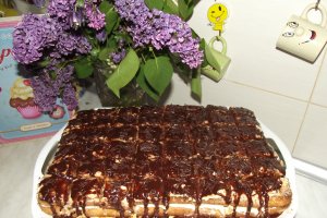 Desert prajitura cu crema de lamaie