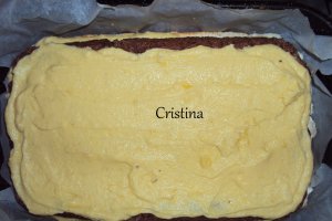 Desert prajitura cu crema de vanilie