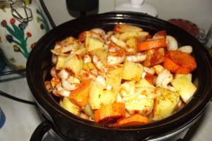 Tocanita de vitel la slow cooker Crock-Pot
