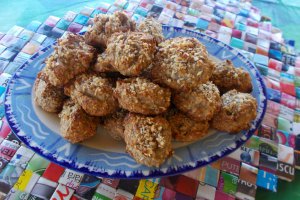 Desert fursecuri din banane si tarate de ovaz