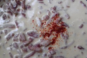 Paste cu pancetta si sofran