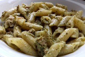 Paste cu pesto si ton