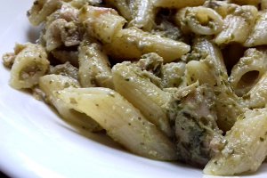 Paste cu pesto si ton