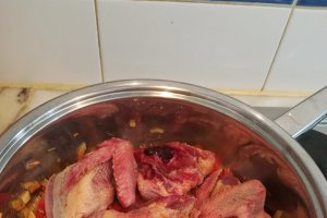 Porumbei de casa cu orez