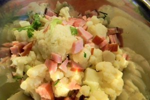 Salata de conopida cu smantana