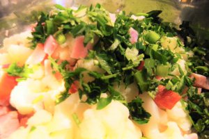 Salata de conopida cu smantana