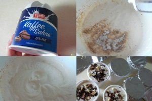 Desert inghetata de cafea si ciocolata