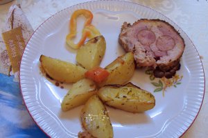 Rulada din cotlet de porc