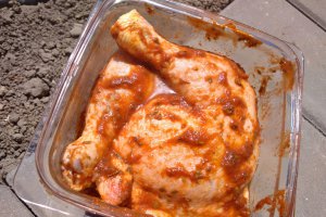 Pulpe de pui marinate