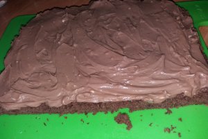 Desert prajitura cu frisca, capsuni si mascarpone