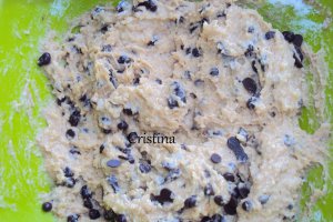 Desert biscuiti cu fulgi de ciocolata