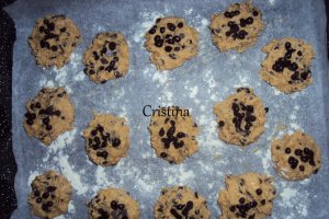 Desert biscuiti cu fulgi de ciocolata