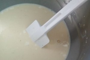 Desert mini clafoutis cu mere si pere