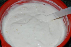 Desert chec din albusuri cu portocala