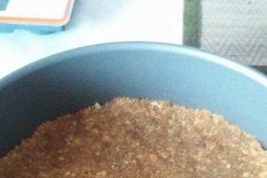 Desert cheescake de capsuni si jeleu de visine