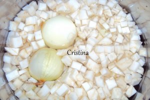 Supa crema de telina cu crutoane