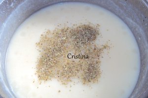 Supa crema de telina cu crutoane