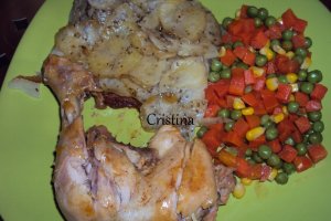 Gratin de cartofi cu ierburi aromate