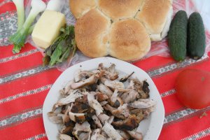 Hamburger cu friptura