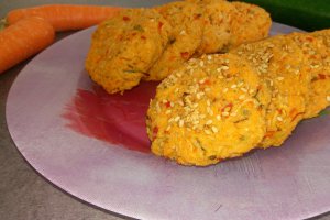 Chiftele din legume la cuptor