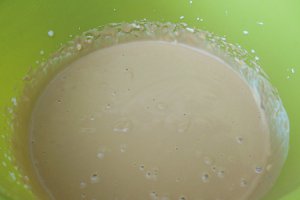 Desert inghetata cu capsuni si lapte condensat caramelizat
