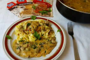 Carne de porc cu ciuperci