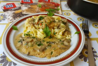Carne de porc cu ciuperci