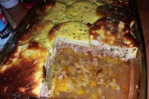 Musaca de dovlecei cu carne de porc