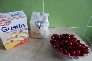 Desert cheesecake cu visine, fara coacere