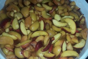 Gem de caise, piersici si nectarine