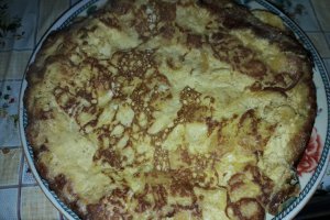 Aperitiv omleta cu fulgi de porumb