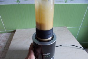 Milkshake de piersici si banane