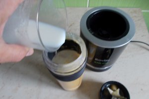 Milkshake de piersici si banane