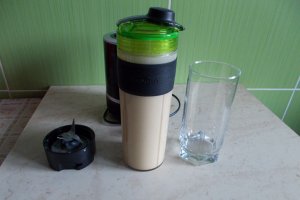 Milkshake de piersici si banane