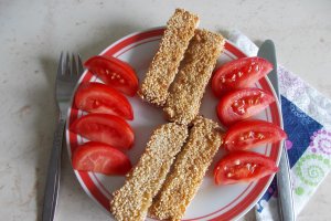 Aperitiv friganele cu susan