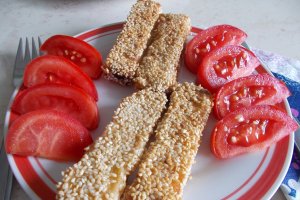 Aperitiv friganele cu susan